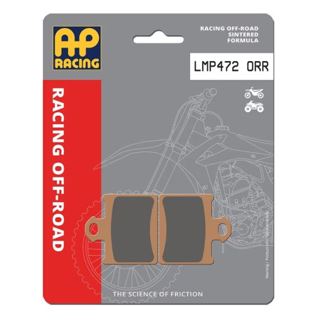 Pastillas de freno AP RACING sinterizadas Racing traseras para KTM y HUSQVARNA de 2011 a 2020