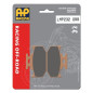 AP RACING Racing sintered Rear Brake Pads for YAMAHA YZ 125, YZ 250, KAWASAKI KX 250 and SUZUKI RM 125, RM 250 1989-1995 AP RACING Racing sintered Rear Brake Pads for YAMAHA YZ 125, YZ 250, KAWASAKI KX 250 and SUZUKI RM 125, RM 250 1989-1995
