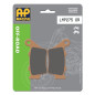 Plaquettes de frein AP RACING frittées arrière pour HUSQVARNA, HUSABERG, KTM, TM RACING et GAS GAS de 1995 à 2013 Plaquettes de frein AP RACING frittées arrière pour HUSQVARNA, HUSABERG, KTM, TM RACING et GAS GAS de 1995 à 2013