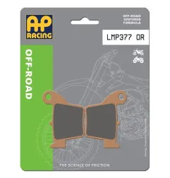 AP RACING sintered Rear Brake Pads for HONDA CR 125, CR 250, CRF 150, CRF 250, CRF 450 and TM RACING MX 85 2002-2026