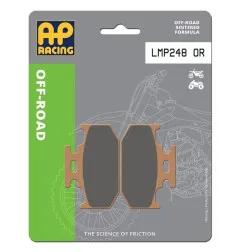 AP RACING sintered Rear Brake Pads for SUZUKI DRZ 250, RM 125, RM 250, RMX 250 and YAMAHA YZ 125, YZ 250, YZF 400 1989-2018