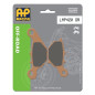 Pastillas de freno AP RACING sinterizadas traseras para SUZUKI RM 85 de 2005 a 2021