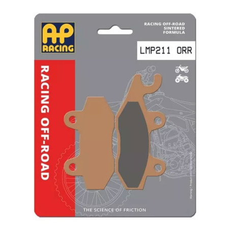 Pastillas de freno AP RACING sinterizadas Racing delanteras para HUSQVARNA, YAMAHA, KAWASAKI y SUZUKI de 1987 a 2021