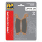 Pastillas de freno AP RACING sinterizadas Racing delanteras para YAMAHA WRF, YZ, YZF 125, 250, 450 de 2007 a 2021