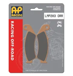 Plaquettes de frein AP RACING frittées Racing avant pour HONDA CR 125, CR 250, CR 500, XR 250, XR 600 de 1987 à 1995