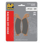 Plaquettes de frein AP RACING frittées Racing avant pour HONDA CR 125, CR 250, CR 500, XR 250, XR 600 de 1987 à 1995