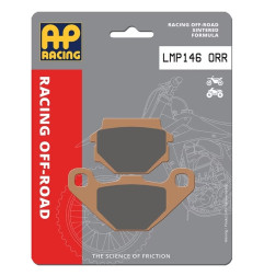 Pastillas de freno AP RACING sinterizadas Racing delanteras para KAWASAKI KX 125, KX 250, KX 500 1986