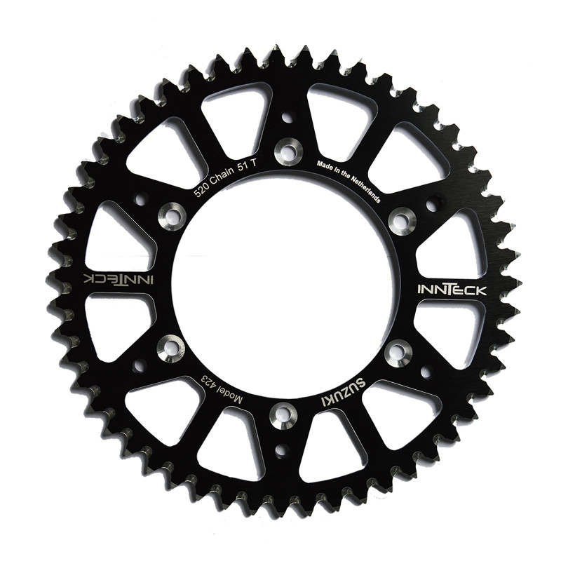 INNTECK Aluminium Rear Sprocket for KTM SX 85, SX 105, XC 105, HUSQVARNA TC 85 and GAS GAS MC 85 2003-2027