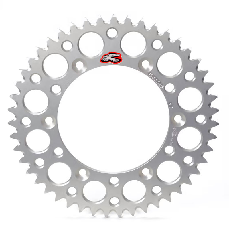 RENTHAL Ultralight Aluminium-Kettenrad (silber) für KTM, HUSQVARNA, GAS GAS und HUSABERG 1993-2027