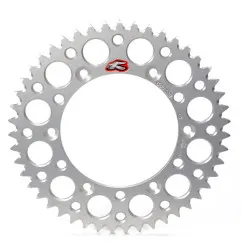 RENTHAL Ultralight Aluminium-Kettenrad (silber) 54 Zähne für HONDA CR, CRF, XR und BETA RR 1984-2026