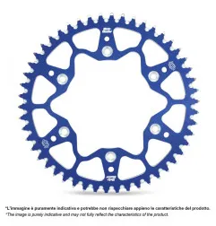 MOTO-MASTER 7075 Aluminium-Kettenrad (blau) für YAMAHA, HONDA und FANTIC 1974-2026