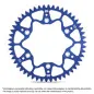 MOTO-MASTER 7075 Aluminium Rear Sprocket (blue) for SUZUKI RM 80, RM 85, KAWASAKI KX 80, KX 85 and YAMAHA YZ 80, YZ 85 1982-2026