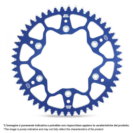 MOTO-MASTER 7075 Aluminium-Kettenrad (blau) für KTM, HUSQVARNA, GAS GAS und HUSABERG 1993-2027