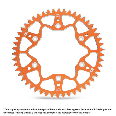 MOTO-MASTER 7075 Aluminium Rear Sprocket (orange) for KTM, HUSQVARNA, GAS GAS and HUSABERG 1993-2027