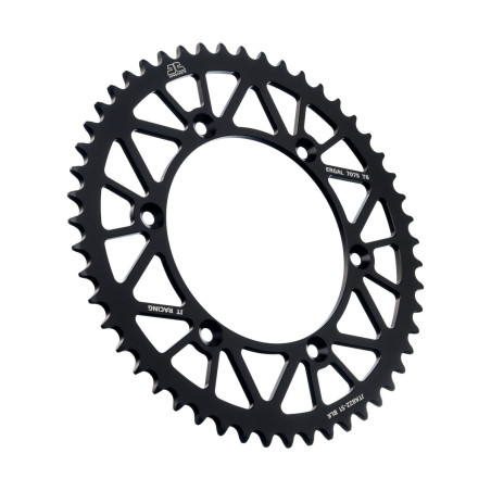 JT SPROCKETS 7075 Aluminium Rear Sprocket (black) 52 Teeth for HUSQVARNA, GAS GAS, SHERCO, BETA, CAGIVA and RIEJU 1989-2024