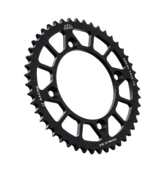 Corona de aluminio JT SPROCKETS 7075 (negra) para SUZUKI RM 80, 85, KAWASAKI KX 80, 85 y YAMAHA YZ 80, 85 de 1982 a 2026