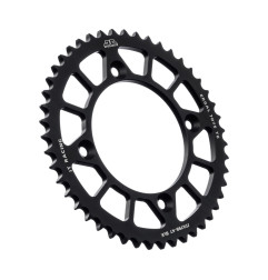 JT SPROCKETS 7075 Aluminium-Kettenrad (schwarz) für SUZUKI RM 80, RM 85, KAWASAKI KX 80, KX 85 und YAMAHA YZ 80, YZ 85 1982-2026