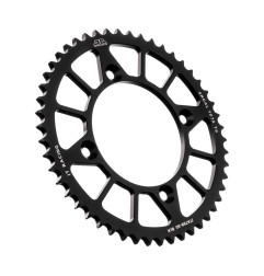 Corona de aluminio JT SPROCKETS 7075 (negra) para SUZUKI RM 80, 85, KAWASAKI KX 80, 85 y YAMAHA YZ 80, 85 de 1982 a 2026