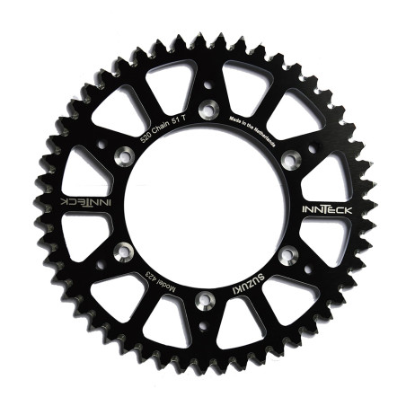 INNTECK Aluminium-Kettenrad für KAWASAKI KX 80, KX 85, KX 100, KX 112 und SUZUKI RM 100 1986-2027