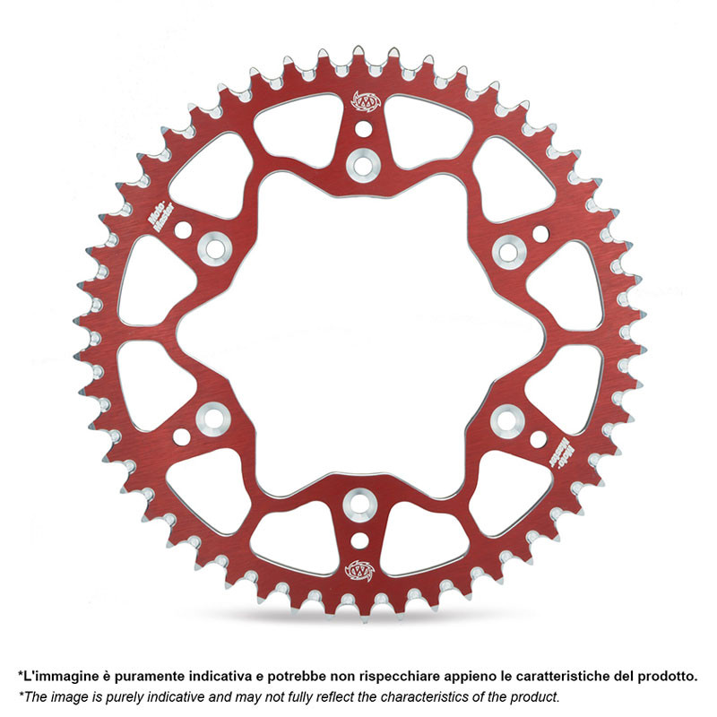 MOTO-MASTER 7075 Aluminium Rear Sprocket (red) 39 Teeth for KTM, HUSQVARNA, GAS GAS and HUSABERG 1993-2027
