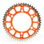 INNTECK Fusion Dual-Material Steel/Aluminium Rear Sprocket (orange) for KTM 1993-2027