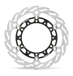 Disque de frein MOTO-MASTER Ø260 mm Flame flottant avant version cross pour YAMAHA, SUZUKI, FANTIC et KAWASAKI de 1996 à 2026