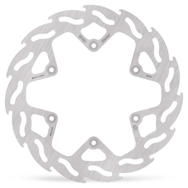 MOTO-MASTER Flame Rear Brake Disc for YAMAHA WRF, YZ, YZF 125, 250, 450 and FANTIC XE, XEF, XX 125, 250, 310, 450 2018-2025