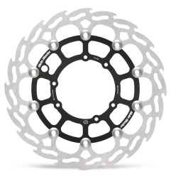 Disque de frein MOTO-MASTER Ø298 mm Flame Rally flottant avant pour HONDA CR 125, CR 250, CRF 250, CRF 450 de 2004 à 2026