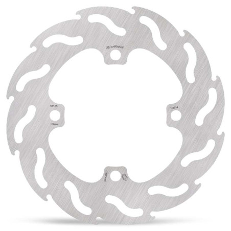 MOTO-MASTER Flame Bremsscheibe hinten für KAWASAKI KX 85, KX 100 2001-2026