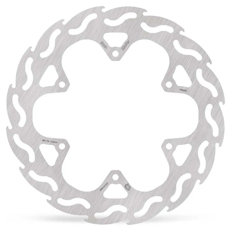 MOTO-MASTER Flame Bremsscheibe hinten für SUZUKI RM 125, RM 250 1999-2005