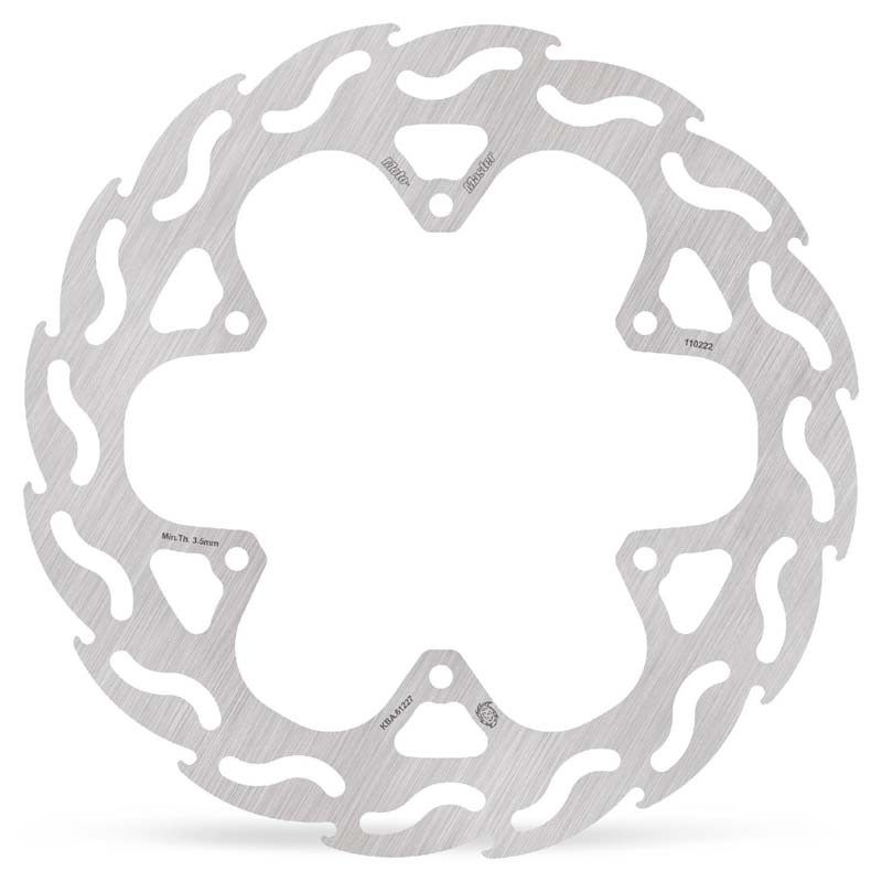 MOTO-MASTER Flame Rear Brake Disc for SUZUKI RM 125, RM 250 1999-2005
