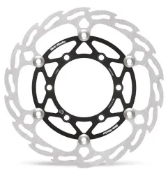 MOTO-MASTER Flame floating Front Brake Disc Ø260 mm for KAWASAKI KLX 140, KX 85, KX 100, KX 112 2001-2025