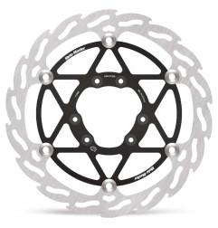 Disque de frein MOTO-MASTER Ø270 mm Flame flottant avant pour TM RACING EN, ENF, MX 125, 144, 250, 300, 450 de 1998 à 2026