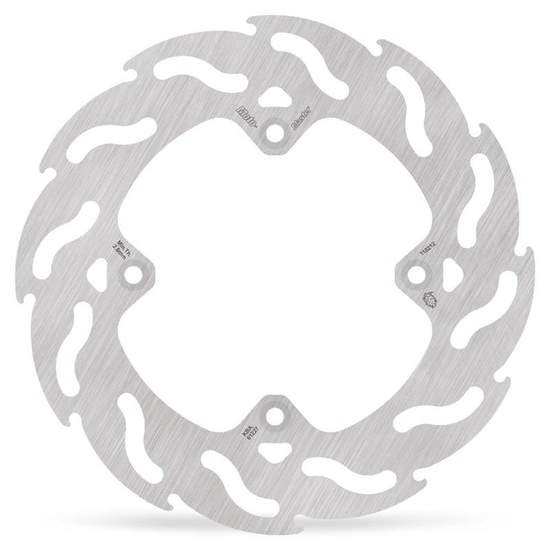 MOTO-MASTER Flame Rear Brake Disc for KAWASAKI KX 80, KX 100 and SUZUKI RM 80, RM 85 1988-2004