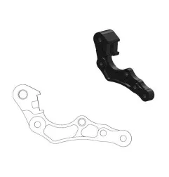 MOTO-MASTER Oversize Disc Caliper Relocation Bracket Ø270 mm for GAS GAS and HUSQVARNA 2021-2026