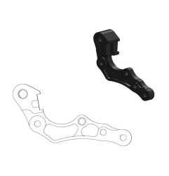 Support d'étrier déporté pour disque oversize MOTO-MASTER Ø270 mm pour GAS GAS et HUSQVARNA de 2021 à 2026