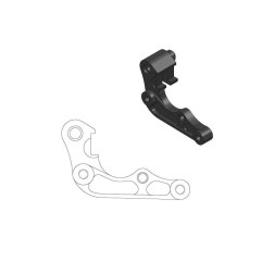 Soporte de pinza para disco oversize MOTO-MASTER Ø270 mm para HONDA CRF 250, CRF 450 de 2015 a 2018