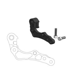 Soporte de pinza para disco oversize MOTO-MASTER Ø260 mm para KTM, HUSQVARNA, HUSABERG y GAS GAS de 2009 a 2027
