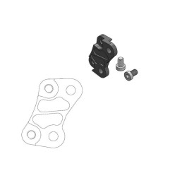 Soporte de pinza para disco oversize MOTO-MASTER Ø260 mm para KAWASAKI KX 85, KX 100, KX 112 de 2001 a 2025