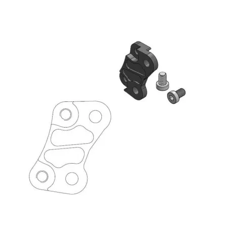 MOTO-MASTER Bremssattel-Adapter für Oversize-Scheibe Ø260 mm für KAWASAKI KX 85, KX 100, KX 112 2001-2025