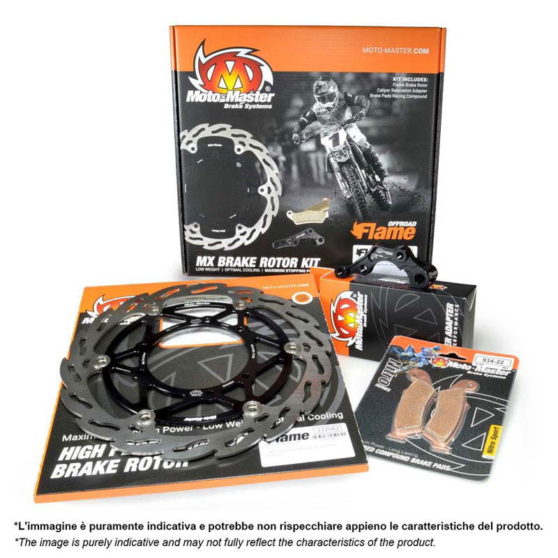 MOTO-MASTER floating Front Oversize Brake Kit Ø270 mm for SHERCO SE, SEF 125, 250, 300, 450, 500 2014-2026