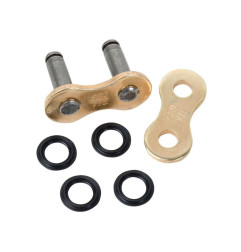 D.I.D VT-2 rivet type gold Chain Master Link