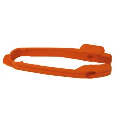 Patin de chaîne de bras oscillant RACETECH type origine - orange KTM pour KTM de 1997 à 2007