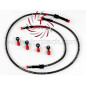 Latiguillo de freno T-BRAKE trasero para YAMAHA WR 250, WRF 450, YZ 125, YZ 250, YZF 250, YZF 450 de 2003 a 2010