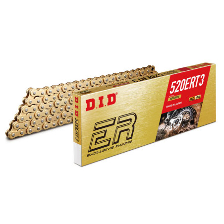 Chaîne de transmission D.I.D ERT-3 520 or - 120 maillons
