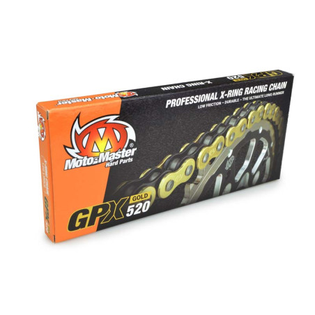 MOTO-MASTER GPX 520 X-Ring Antriebskette in Gold - 120 Glieder