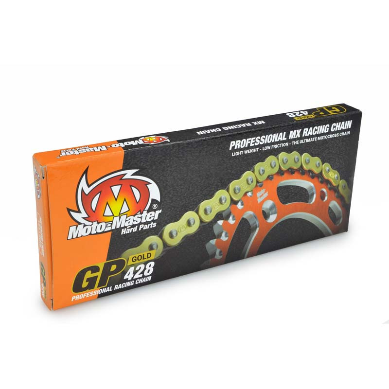 MOTO-MASTER GP 428 gold Drive Chain - 134 links