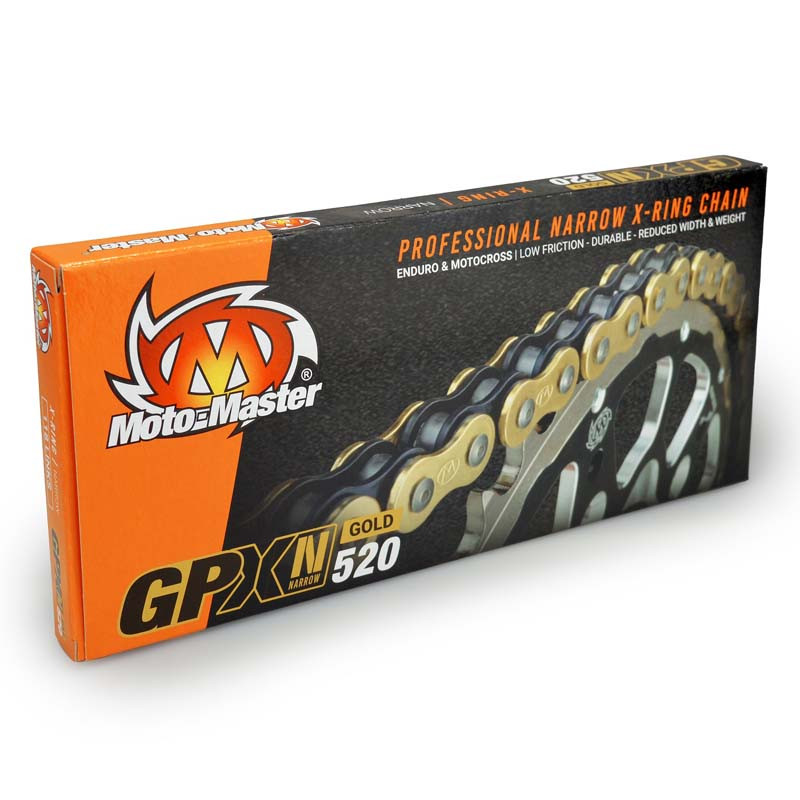 MOTO-MASTER GPXN 520 Antriebskette in Gold - 118 Glieder