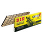 D.I.D DZ2 520 Antriebskette in Schwarz/Gold - 120 Glieder