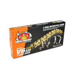MOTO-MASTER V6 520 X-Ring gold Drive Chain - 120 links
